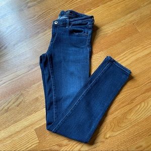 AG Adriano Goldschmied Dark Wash Super Skinny Legging Jeans